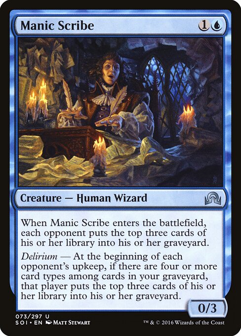 Manic Scribe 73