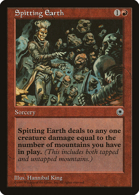 Spitting Earth 150
