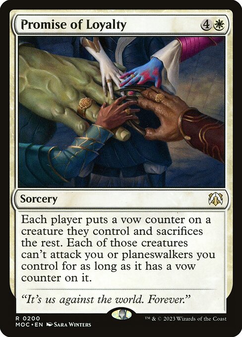 Promise of Loyalty 200