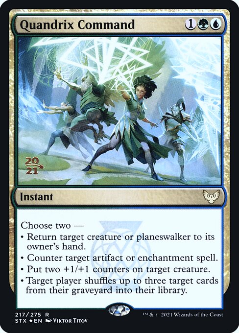 Quandrix Command 217s