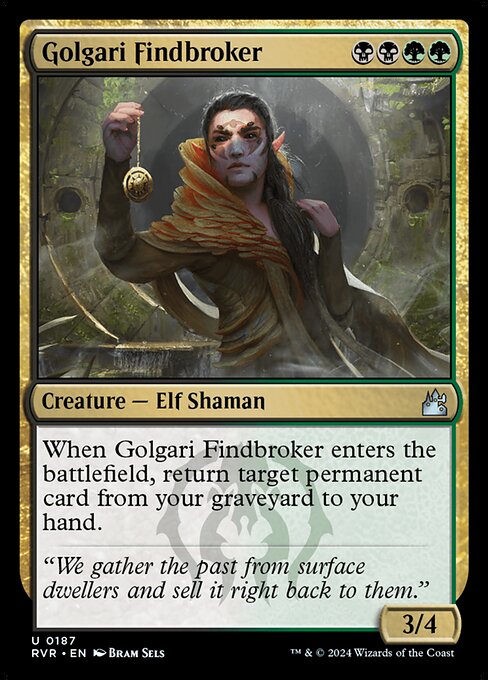 Golgari Findbroker 187