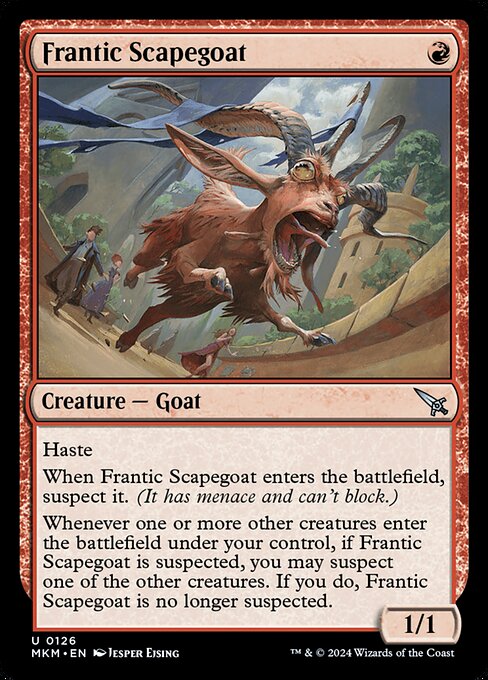 Frantic Scapegoat 126