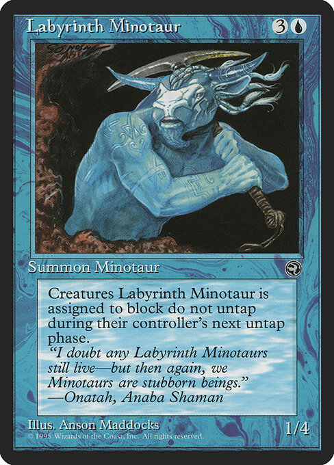 Labyrinth Minotaur 30a