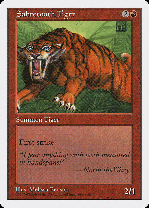 Sabretooth Tiger 264