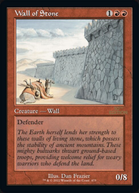Wall of Stone 475