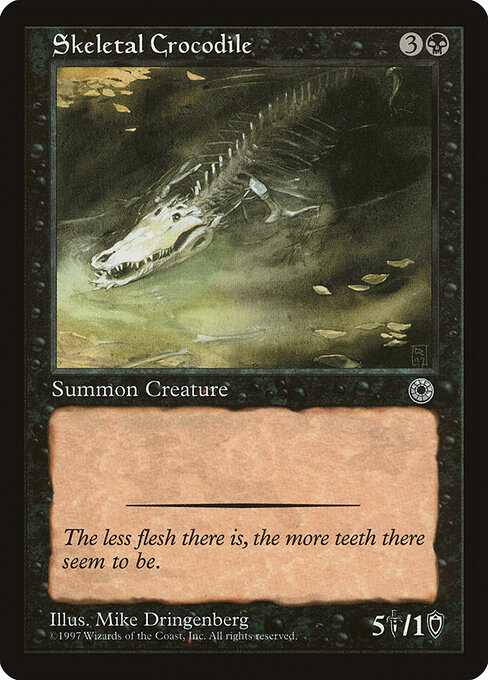 Skeletal Crocodile 110
