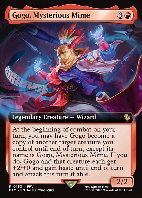 Gogo, Mysterious Mime 153