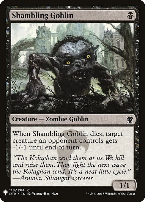 Shambling Goblin DTK-118