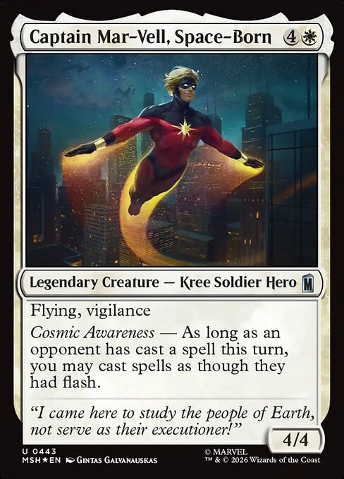 Captain Mar-Vell, Space-Born 443