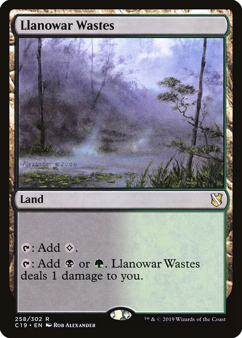 Llanowar Wastes 258