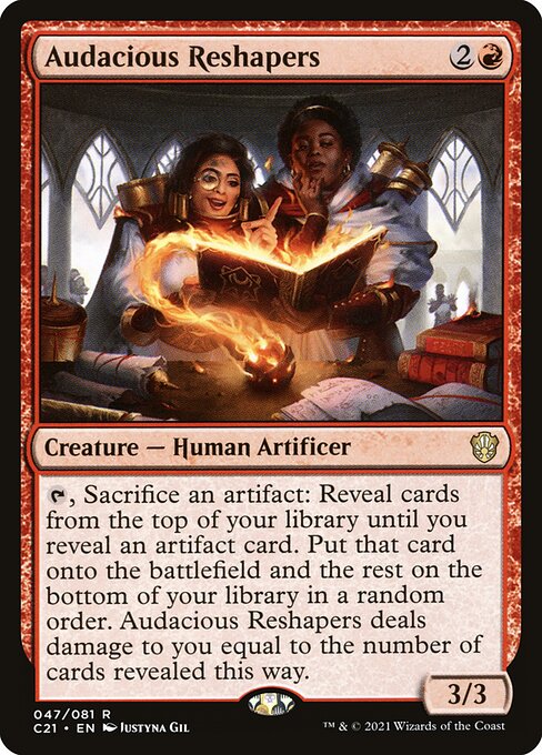 Audacious Reshapers 47
