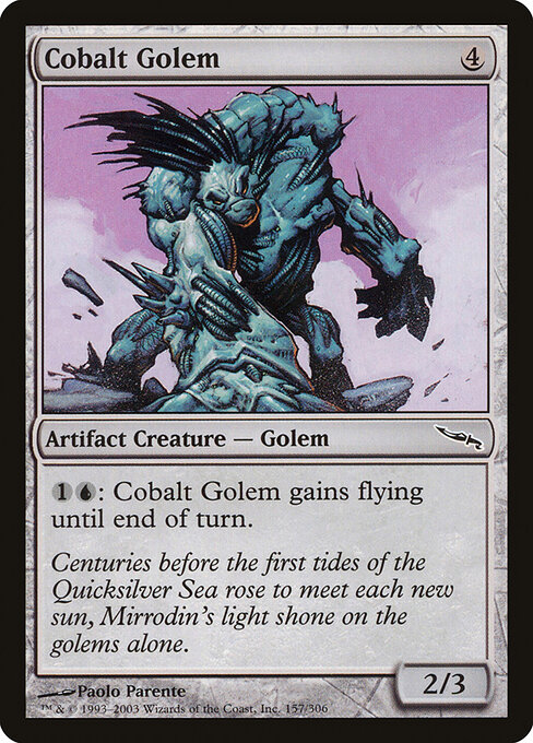 Cobalt Golem 157