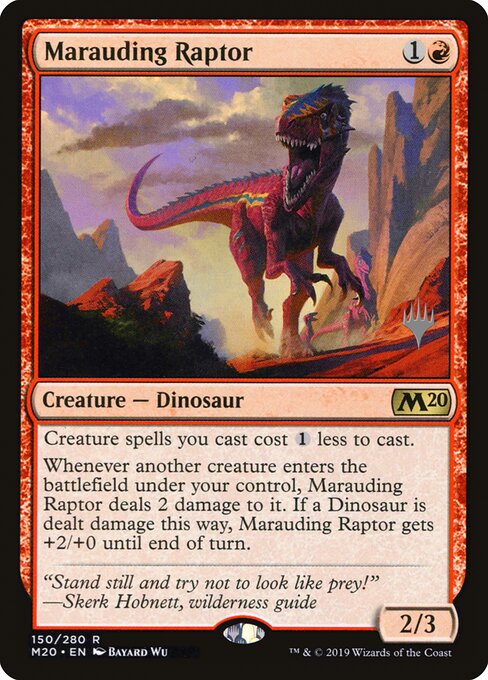 Marauding Raptor 150p