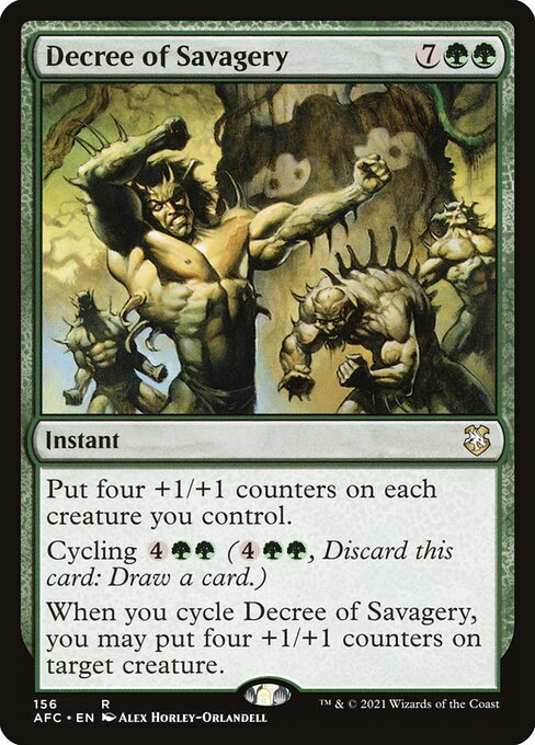 Decree of Savagery 156