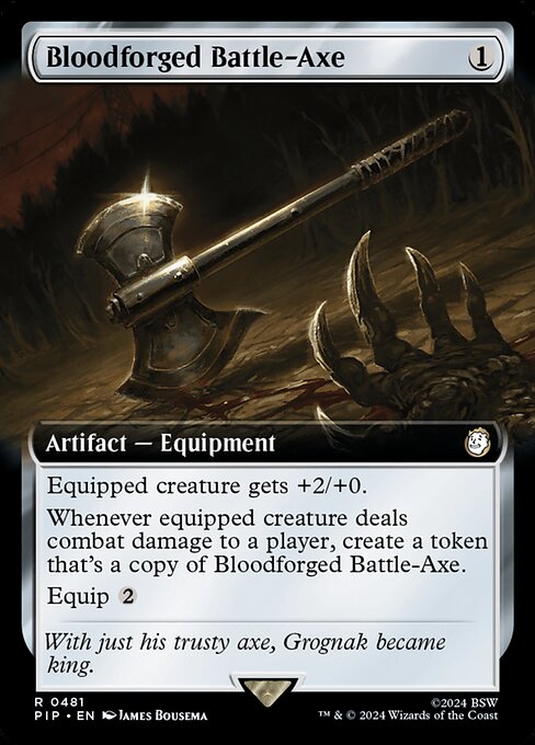 Bloodforged Battle-Axe 481