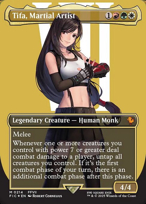Tifa, Martial Artist 214
