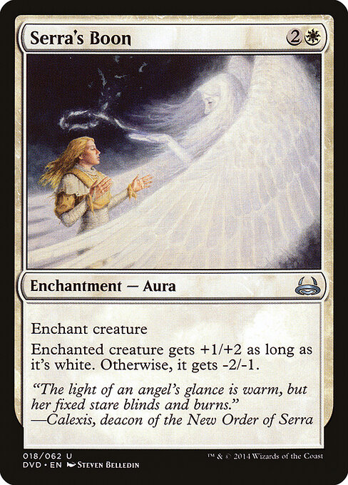 Serra's Boon 18