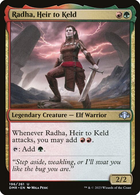 Radha, Heir to Keld 196
