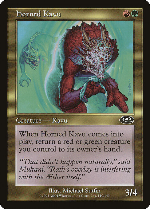Horned Kavu 110