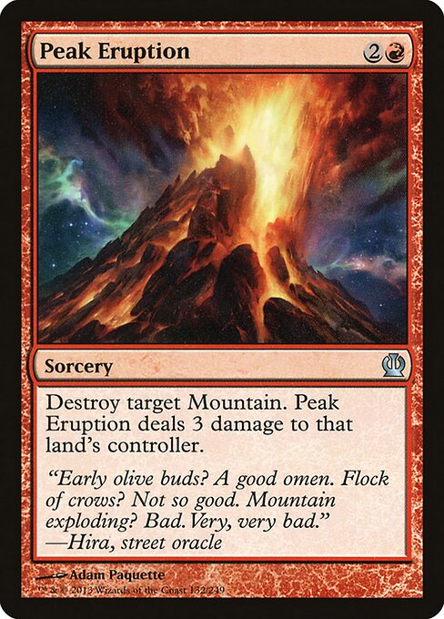 Peak Eruption 132