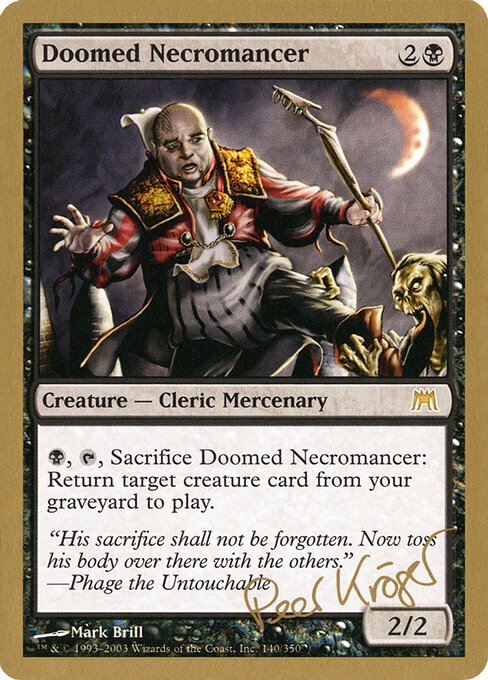 Doomed Necromancer pk140