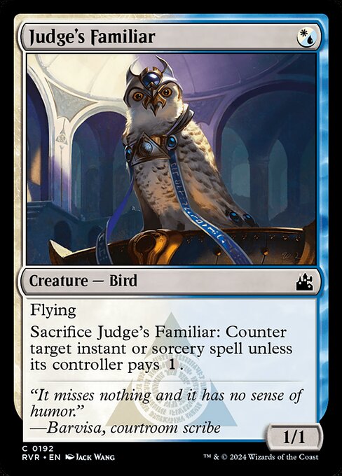 Judge's Familiar 192