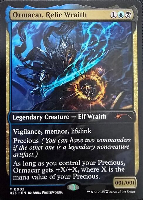 Ormacar, Relic Wraith 2