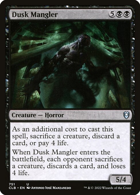 Dusk Mangler 751