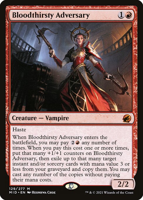 Bloodthirsty Adversary 129