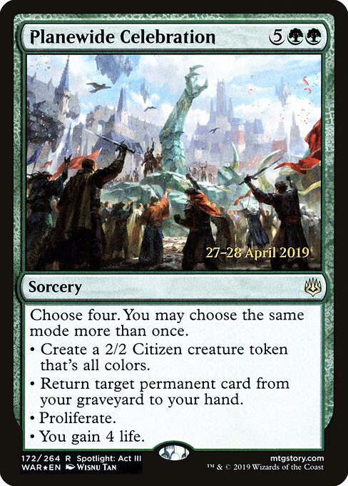 Planewide Celebration 172s