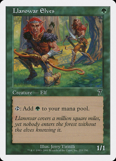 Llanowar Elves 253