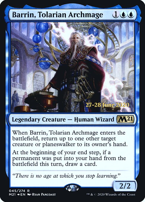 Barrin, Tolarian Archmage 45s