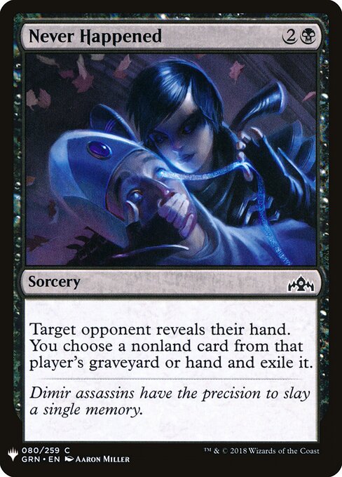 Never Happened GRN-80