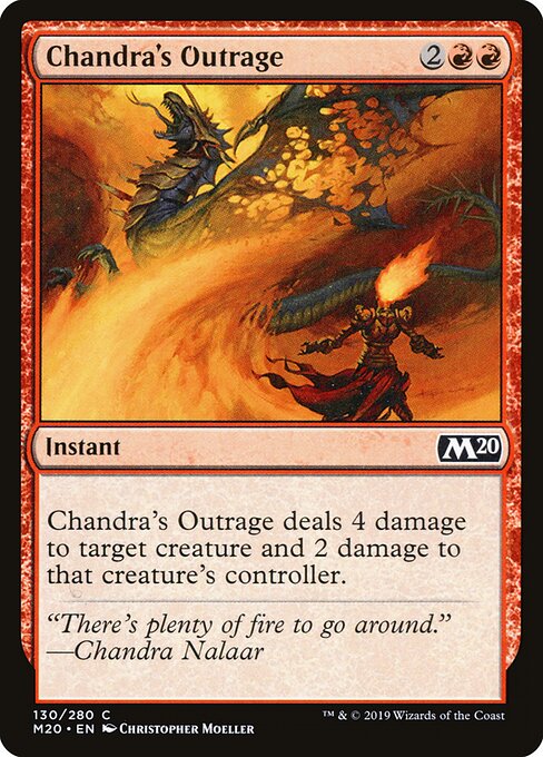 Chandra's Outrage 130
