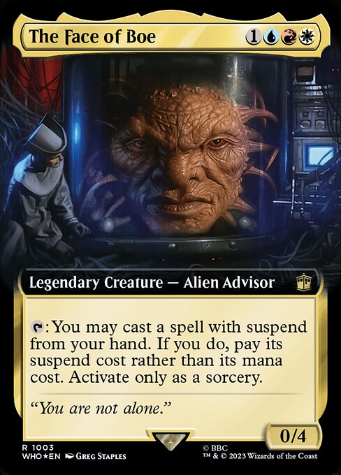 The Face of Boe 1003