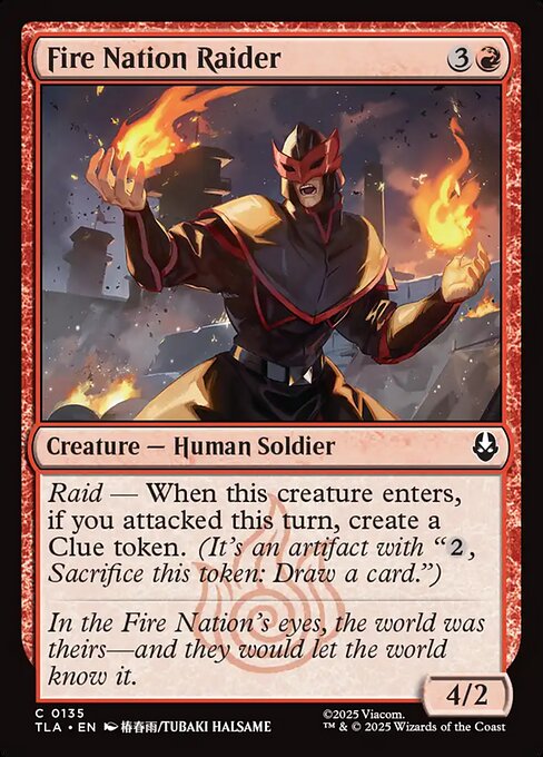 Fire Nation Raider 135