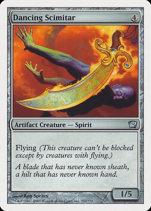 Dancing Scimitar 292