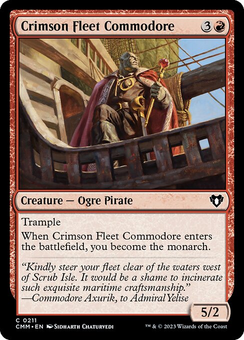 Crimson Fleet Commodore 211