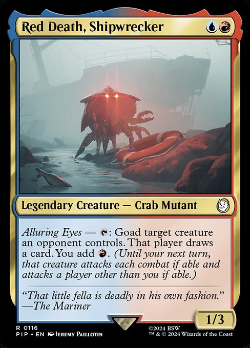 Red Death, Shipwrecker 116