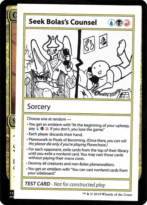 Seek Bolas's Counsel 98