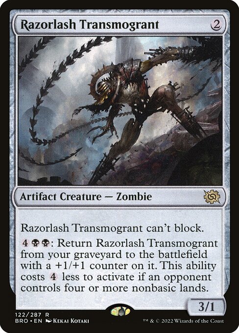 Razorlash Transmogrant 122