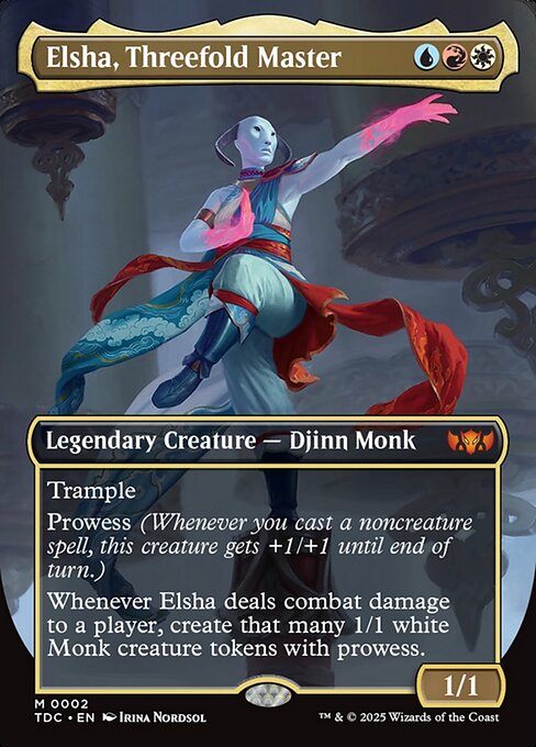 Elsha, Threefold Master 2