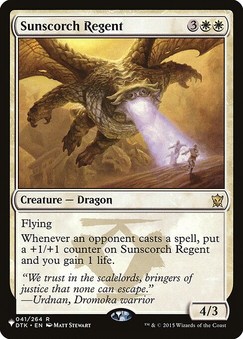 Sunscorch Regent DTK-41