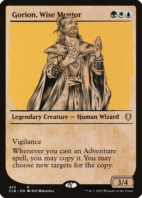 Gorion, Wise Mentor 423