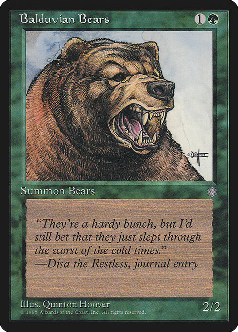 Balduvian Bears 226