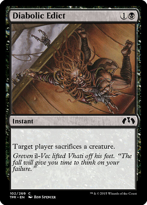 Diabolic Edict 102