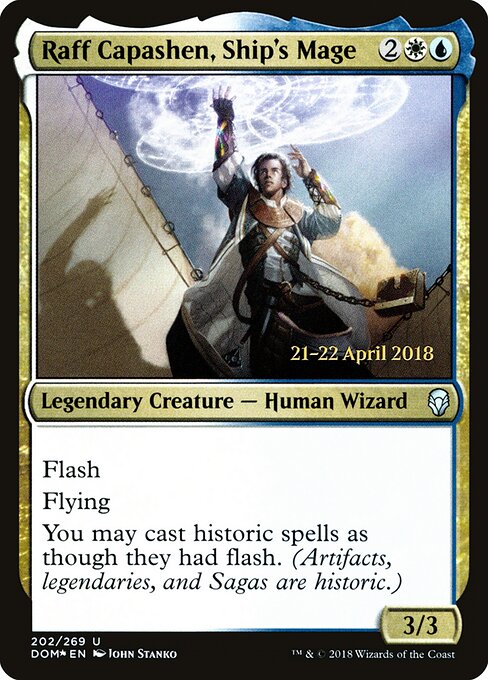 Raff Capashen, Ship's Mage 202s