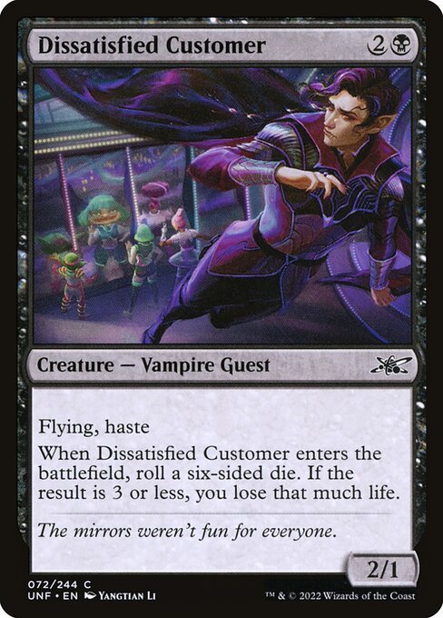 Dissatisfied Customer 72