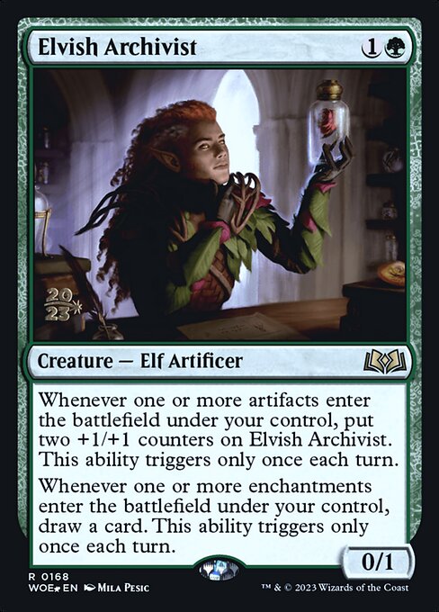 Elvish Archivist 168s