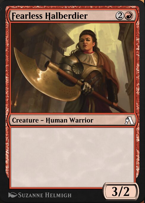 Fearless Halberdier 69